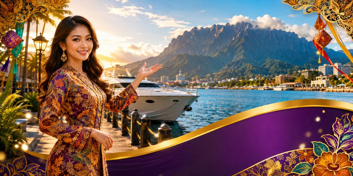 Pemain VIP Sabah menikmati bonus e-sukan eksklusif bm69 dengan pakaian batik